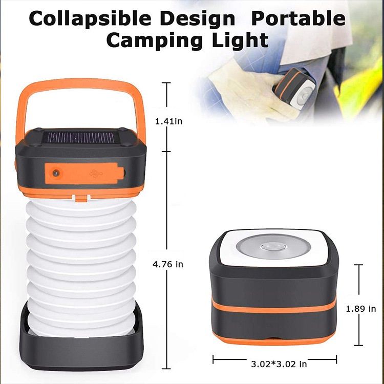 Collapsible Solar Emergency Lantern & Flashlight